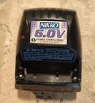 Nikko 6.0V Battery Station 4 Hour Charger Model: BC-620U. Fixed Price $7.00.