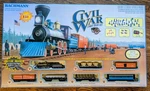 Bachmann Ez Mate Civil War Union Train Set Ho Scale Electric. Fixed Price $250.00.