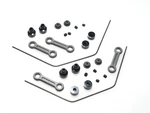 TLR1264 Team Losi 22X-4 2.0 Dc Race Buggy Front Rear Sway Bar Kit. Fixed Price $21.99.