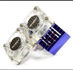 Blue Super Heatsink With Dual Cooling Fans For 540/550 Motors. Fixed Price $19.99.