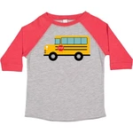 Inktastic Bus Toddler T-shirt Yellow Red Stop Sign Child Preschooler Kid. Fixed Price $14.99.