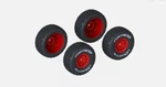 Arrma ARA550116 Dboots 'fortress' Tire Set Glued, Red (2 Pairs) Mojave Grom. Fixed Price $19.99.