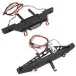 Rc Front Bumper & Rear With Led Headlights Tow Hook Spare Tire .... Fixed Price $67.66.