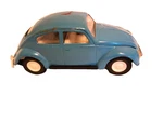 Vintage Tonka Vw Volkswagen Blue Beetle Bug #52680 Pressed Metal Car 1960. Fixed Price $85.00.