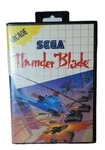 Thunder Blade Sega Master System 1988 Ntsc Complete In Box Cib. Fixed Price $17.99.