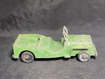 Vintage Metal Masters Military Jeep Die Cast Army Green Toy Made.... Fixed Price $5.00.