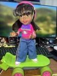 1998 Mattel/tyco Remote Control Skateboard Shannen Doll Untested Parts No. Fixed Price $26.24.