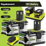 18V 8.0AH Lithium Battery For Ryobi P108 One Plus RB18L50 RB18L26 / Dual Charger. Fixed Price $64.99.