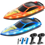 Remote Control Boat For Kids, Rc Pool, Lake, River And Pond With Led.... Fixed Price $97.99.