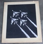 Vintage North American F-100C Super Sabres Skyblazers Aerobatic Team Photograph. Fixed Price $199.00.