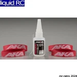 Aka Racing 44003 Tire Gluing Kit W/glue & Bands. Fixed Price $15.56.