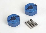 Traxxas 1654X Wheel Hubs Hex (blue-anodized, Lightweight Aluminum). Fixed Price $9.99.