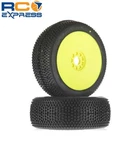 Racing 1/8 Buggy Impact Soft Evo Wheels Mounted Yellow - 17MM 2 AKA14007XRY. Fixed Price $35.64.