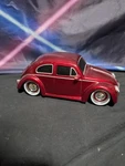 Jada Toys Red 1959 Volkswagen Beetle Bug Dub City Radio Control 1:18 Scale Car. Fixed Price $49.94.