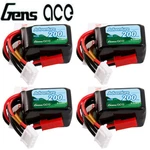 4X Gens Ace 200MAH 11.1V 30C 3S Lipo Battery With Jst Plug For Fpv Rc Helicopter. Fixed Price $63.96.