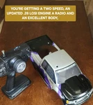 Hpi Racing Savage 21, Losi M26SS Engine, Radio,body,pull Start Bad, Parts Or Fix. Fixed Price $300.00.