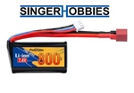Powerhobby PHBPH2S800MAH14500 Li-ion 7.4V Battery Deans Blackzon Slyder. Fixed Price $16.99.