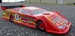 CSW9071 Custom Works Buckeye 9.5" Latemodel Body (clear). Fixed Price $39.99.