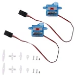 2PACK 3.7G Ultra Micro Digital Servo Nano For Rc Helicopter Boat Car GH-S37D New. Fixed Price $14.39.