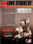 Os Engines Long Stroke 61 Rc Print Ad Wall Art Decor Ephemera Schneurle. Fixed Price $17.99.