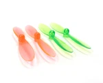 Wondertech W200C Gemini Transparent Clear Green And Orange Propeller. Fixed Price $8.95.