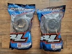 Four Proline Blockade 3.8" M2 Tires, PRO10109-13 F-11, 1/2" Offset 17MM Wheels. Fixed Price $149.99.