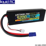 Common Sense Rc 2S5200-50E Lectron Pro 7.4V 5200MAH 50C Lipo Battery With EC3. Fixed Price $49.95.