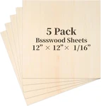 Balsa 5 Pack Plywood Sheets Basswood 12 X 1/16. Fixed Price $11.32.