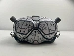 Dji Fpv Goggles V2 FGDB28 - Custom Skin & Headstrap Used. Fixed Price $184.95.