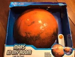 Uncle Milton Mars In My Room Light Up Planet With Remote New Box - Decoration. Fixed Price $44.95.