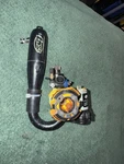 Team Losi 3.4 Nitro Engine With Pipe , Carb And Clutch Bell!! Has Compression!!. Fixed Price $229.99.