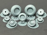 Phase Hangar 1/48 48238 RA-5C Vigilante Wheel Set (trumpeter). Fixed Price $10.95.