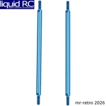 Associated 6551 RC10 4WD Team Car Aluminum Chassis Stiffener Tubes Blue. Fixed Price $11.99.
