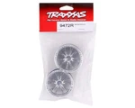 Traxxas 9472R Weld Gloss Chrome Wheels, Front, Drag Slash. Fixed Price $14.00.