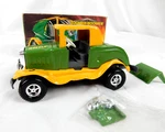 Vintage 1970 Topper Zoomer Boomer Junk Pile Car 7151-0001 Pressed Steel New Nos. Fixed Price $26.50.