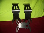 Losi Lst 2 Muggy Flextek Titanium Skid Plates Traxxas Supermaxx Rc Monster Parts. Fixed Price $138.00.