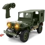 Remote Control Rc Car 1/10 Off Road Truck Crawler Military Vehicle Hobby Toys. Fixed Price $75.99.