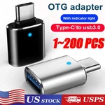 Led Usb-c 3.1 To Usba Female Adapter Converter Otg Type Android Phone Lot. Fixed Price $37.81.