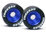 Traxxas Blue Aluminum Wheelie Bar Wheels & Hardware (2) (5186A). Fixed Price $19.95.