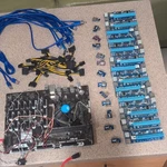 Asus B250 Mining Expert 13 Risers And Cables Included! Rig Crypto Hobby. Fixed Price $150.00.