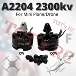 MT2204 2300KV Brushless Motor Quadcopter Drone Aircraft Fpv 210 250 280MM. Fixed Price $18.99.