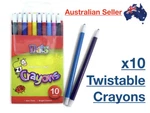 X10 Pack Propelling Zoom Crayons Twistable Set Twisted Colours New. Fixed Price $7.18.