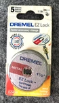 Dremel EZ456 1-1/2" Lock Metal Cut-off Wheel Pack Rotary Tool Accessory. Fixed Price $12.00.