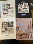 11- Lunt Silversmiths Catalogs Sterling Collectors 1990/96/97/98/99 Price Photos. Fixed Price $20.00.