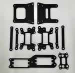 Xtreme Racing Team Losi Muggy Carbon Fiber Kit (single Servo) 28 21 Nitro Truggy. Fixed Price $129.99.