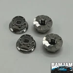 Traxxas 4-TEC 2.0 Compatible Titanium Wheel Nuts. Fixed Price $18.99.