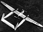 A-27 Twin Engine Free Flight 78" Ws Balsa Airplane Short Kit Laser Cut. Fixed Price $170.00.