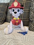 Paw Patrol Zoomer Marshall Interactive Firefighter Pup Dog Good Working Order. Fixed Price $70.00.