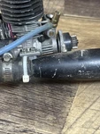 Losi Mach .15RE Nitro Engine With Exhaust/clutch For Parts Repair.. Fixed Price $58.50.