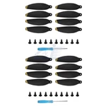 16PCS Low-noise Propellers Blades Rc Drone Props Black & Gold For Dji Mini 2. Fixed Price $11.79.